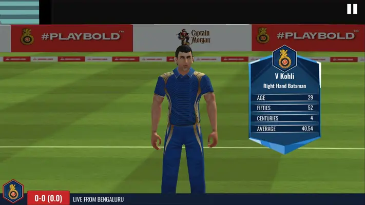 RCB Epic Cricket android App screenshot 0